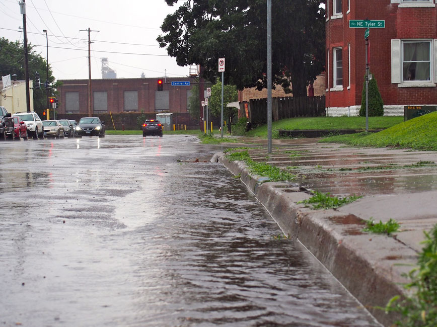 29th Ave NE and Tyler St NE Storm Drain