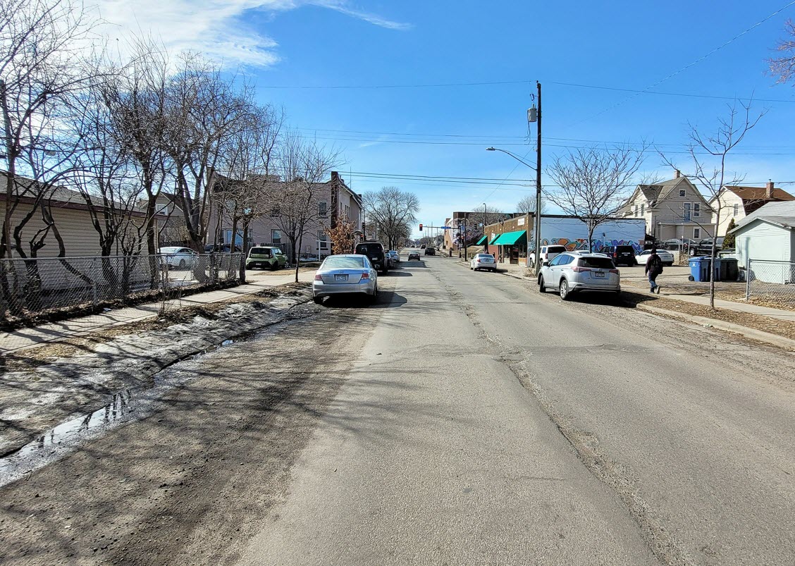 Intersection of Hennepin and W Lake St. 