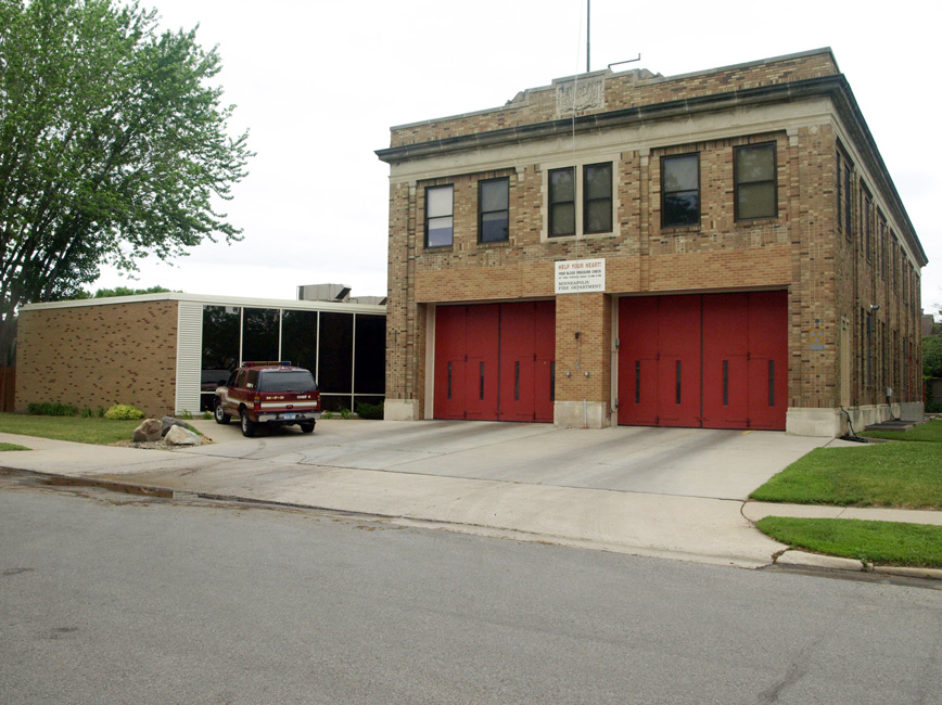 front side of fire station 11 building front side of fire station 11 building