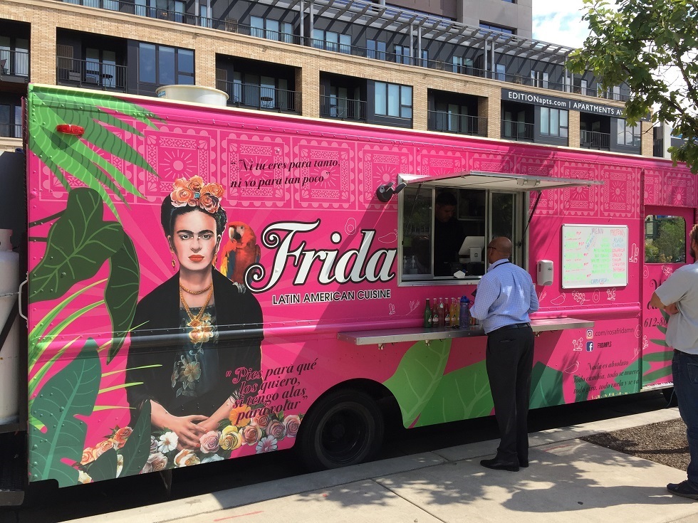 Food truck in Minneapolis