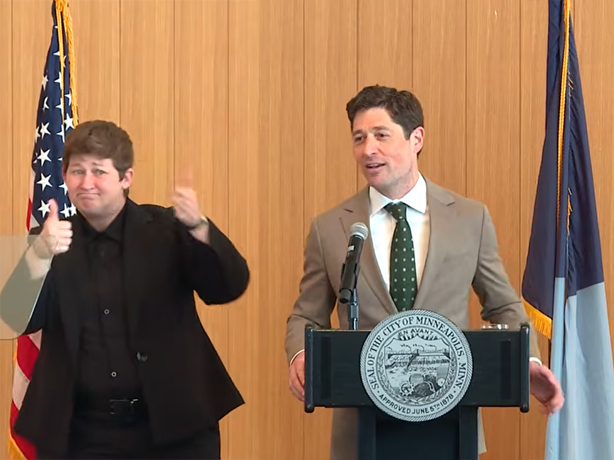 Mayor Jacob Frey giving 2026 State of the City Address
