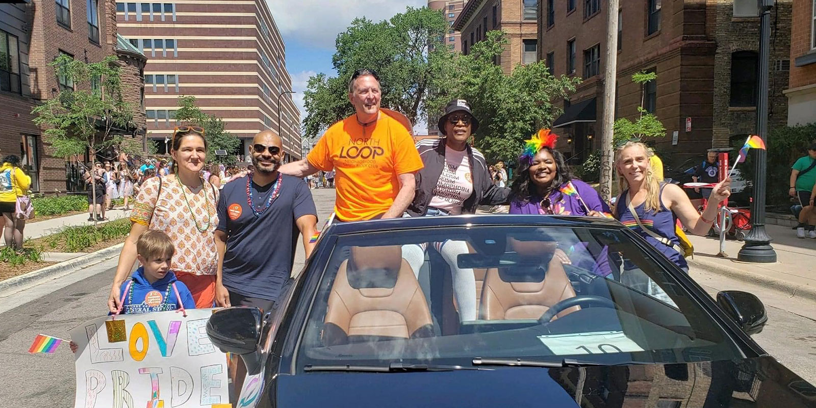 Council Members at 2022 Pride Parade