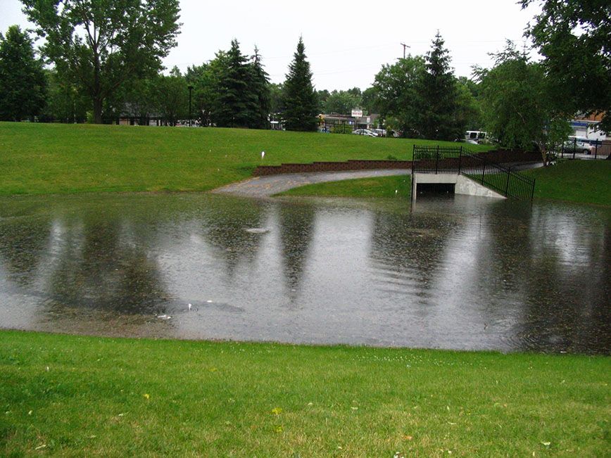 A mixed residential street in Minneapolis.