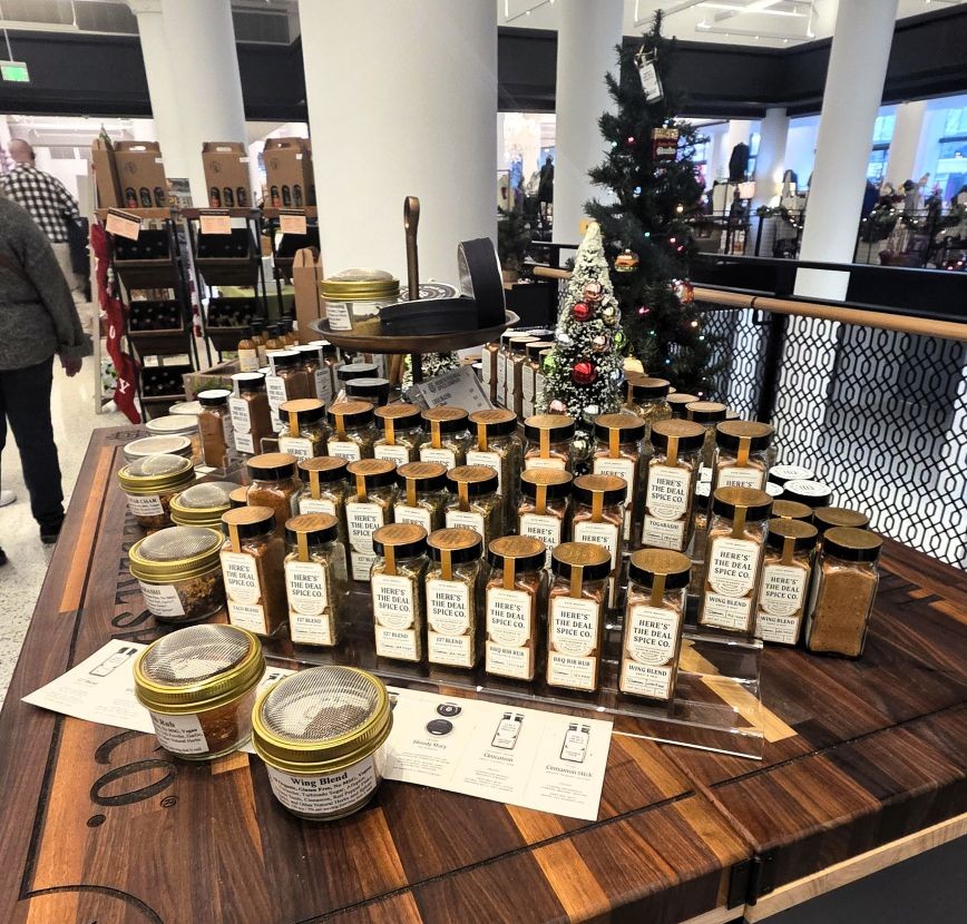 store with shelves filled with food