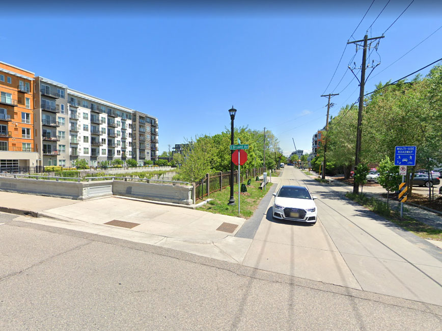 29th St reconstruction area