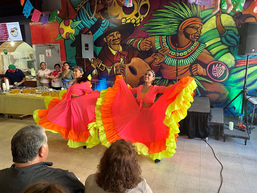 Colombia Live MN dancers celebrate Latino Business Week.