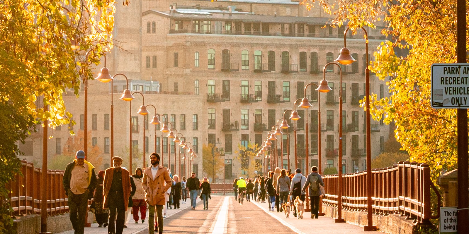 Stone arch bridge courtesy of Lane Pelovsky, Meet Minneapolis