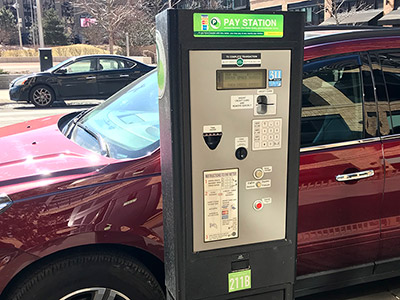 Parking pay station