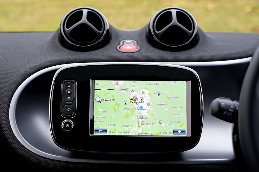 GPS in a vehicle